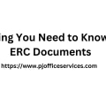 Everything You Need to Know About ERC Documents